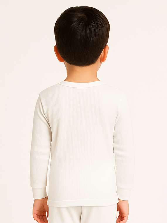boys solid long sleeve thermal top - 22254040 -  Standard Image - 3