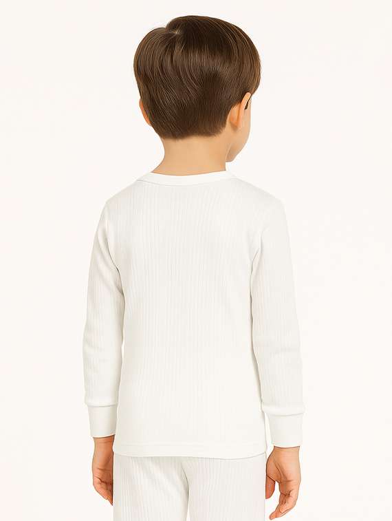 boys pack of 2 solid long sleeve thermal top - 22254048 -  Standard Image - 3