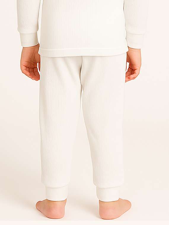 boys pack of 2 solid mid rise thermal bottom - 22254055 -  Standard Image - 3