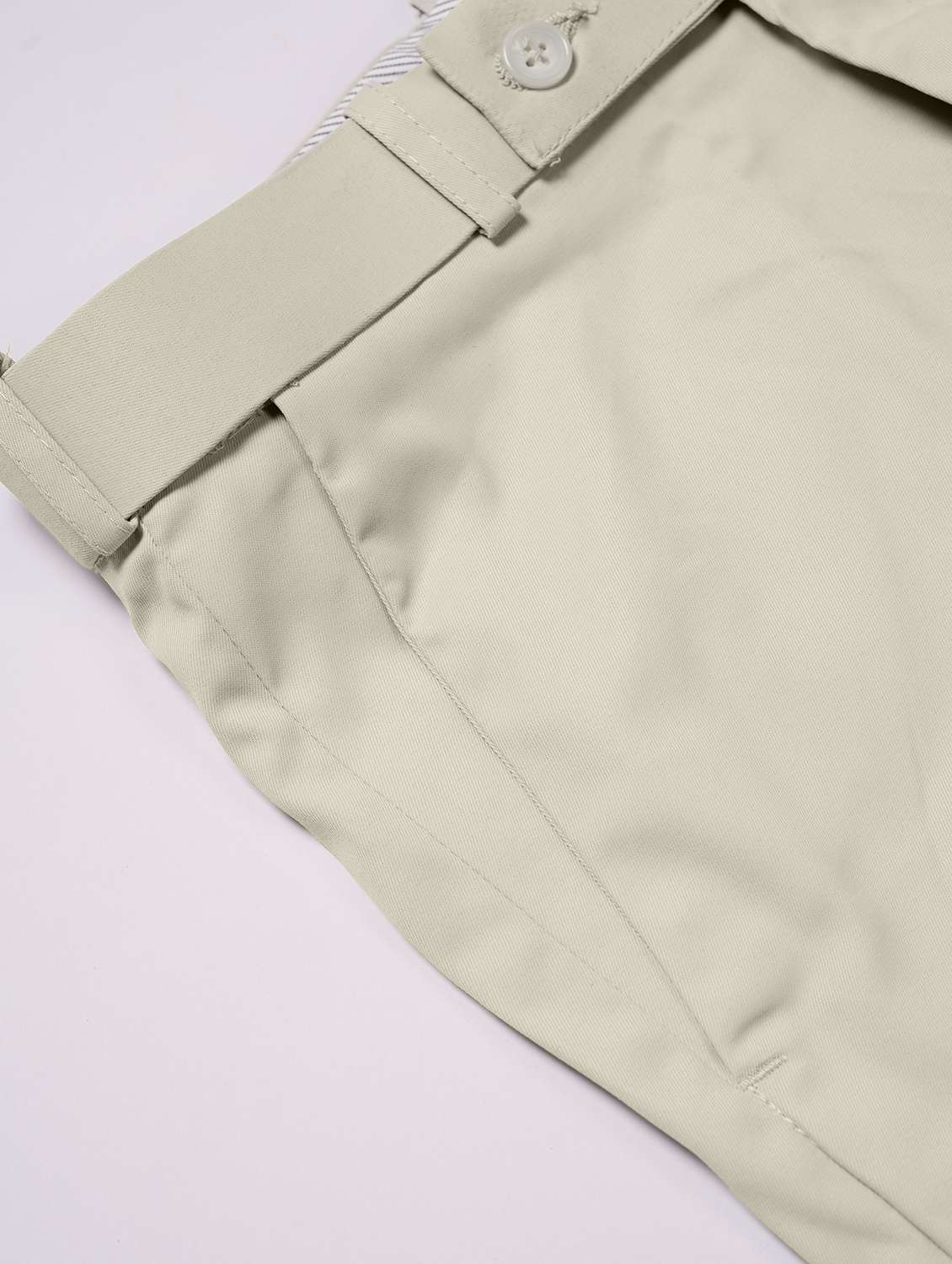 men solid mid rise straight formal trouser - 22254890 -  Standard Image - 5