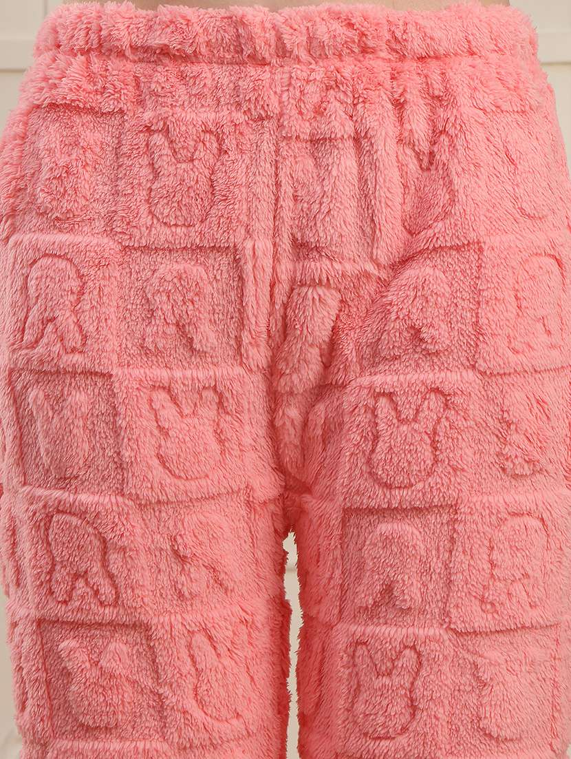 women solid mid rise lounge wear pyjama - 22254910 -  Standard Image - 5