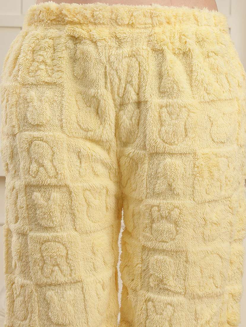 women solid mid rise lounge wear pyjama - 22254913 -  Standard Image - 5