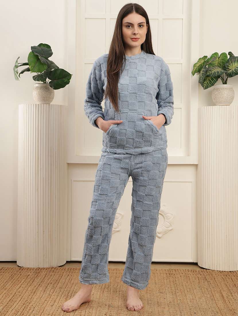 women self designed nightwear pyjama set