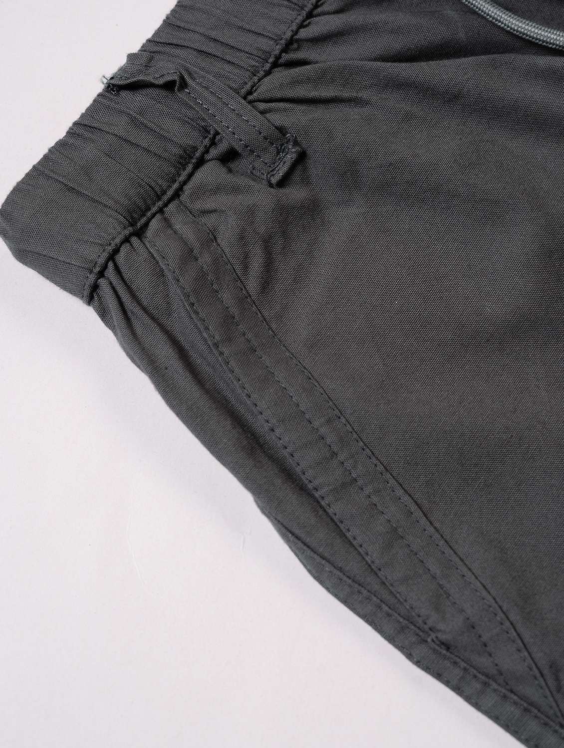 men solid mid rise cargo - 22254925 -  Standard Image - 5