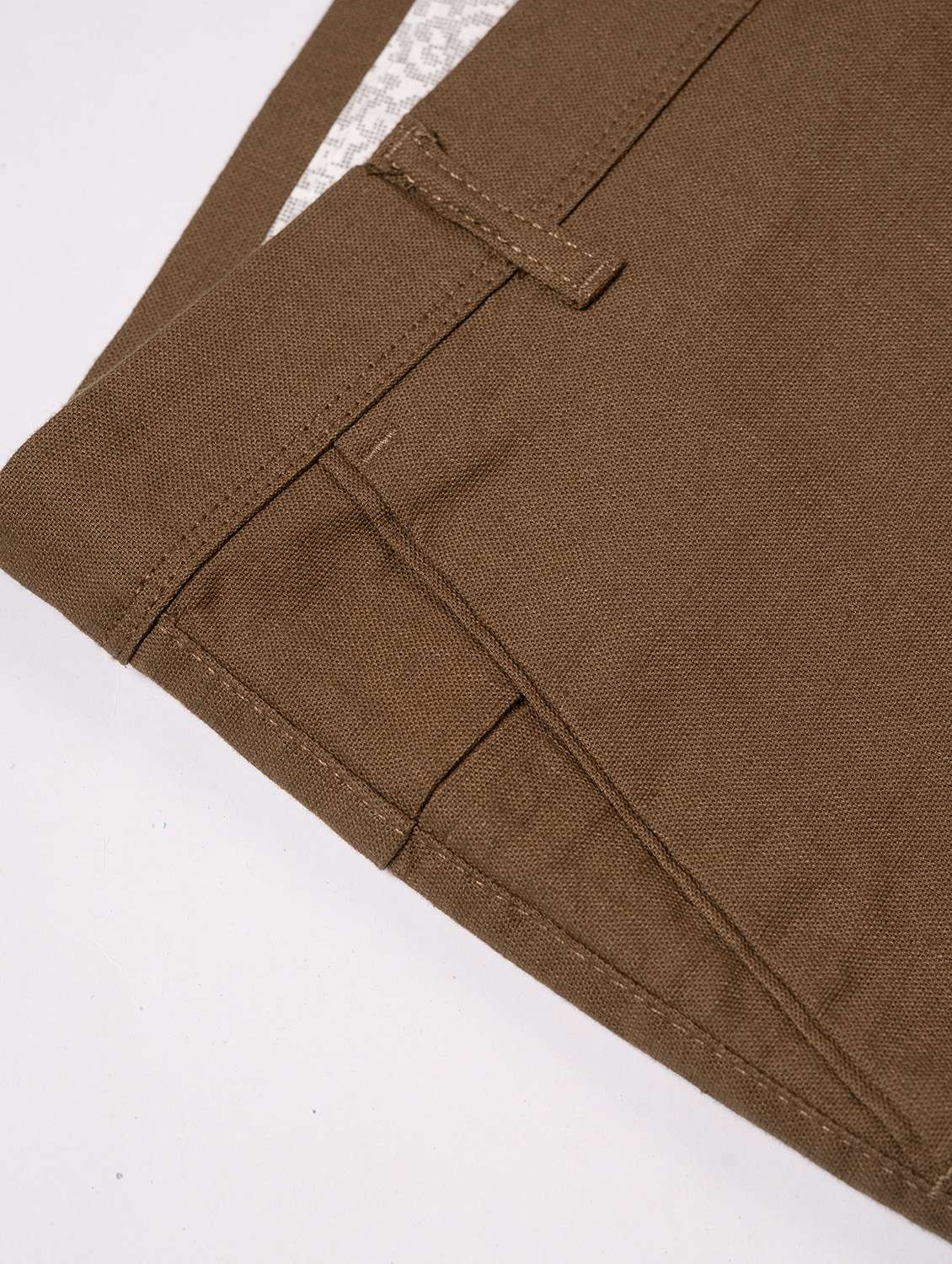 men solid mid rise straight fit chinos  - 22254931 -  Standard Image - 5