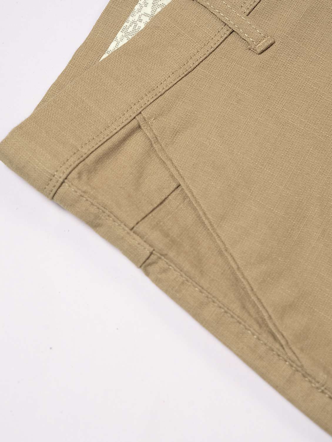 men solid mid rise straight fit chinos  - 22254934 -  Standard Image - 5