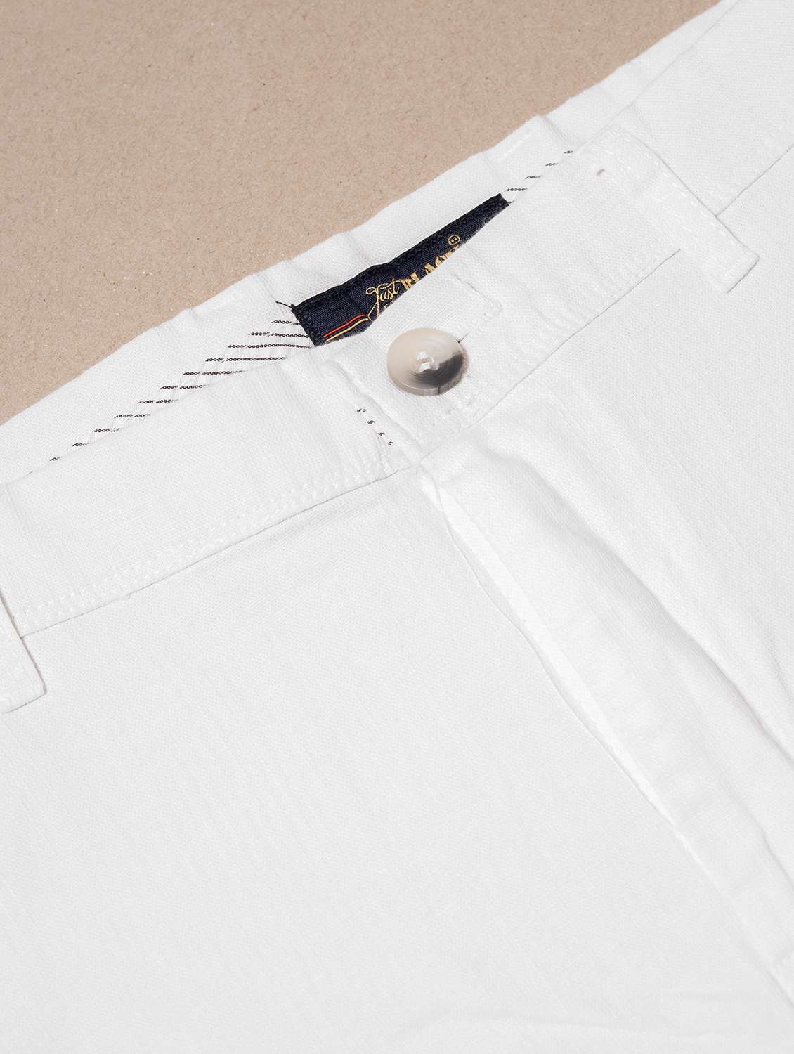 men solid mid rise straight fit chinos  - 22254937 -  Standard Image - 5