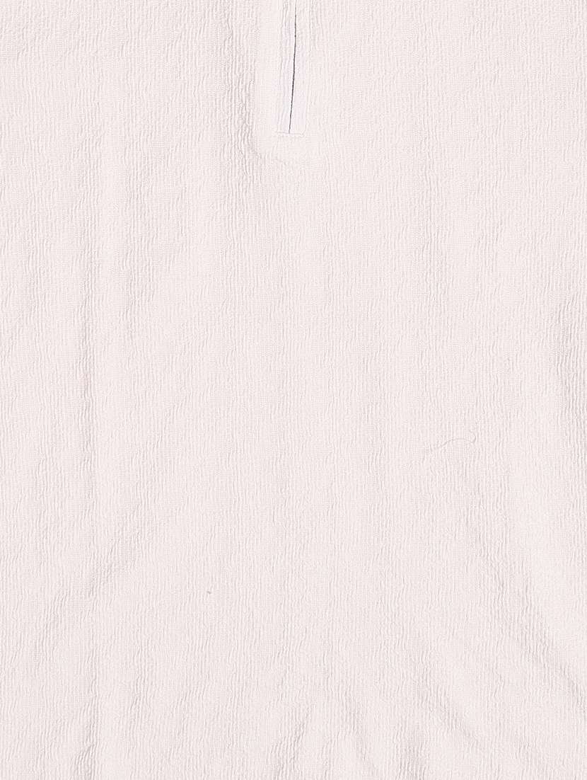 off white cotton plain tee - 22255122 -  Standard Image - 3
