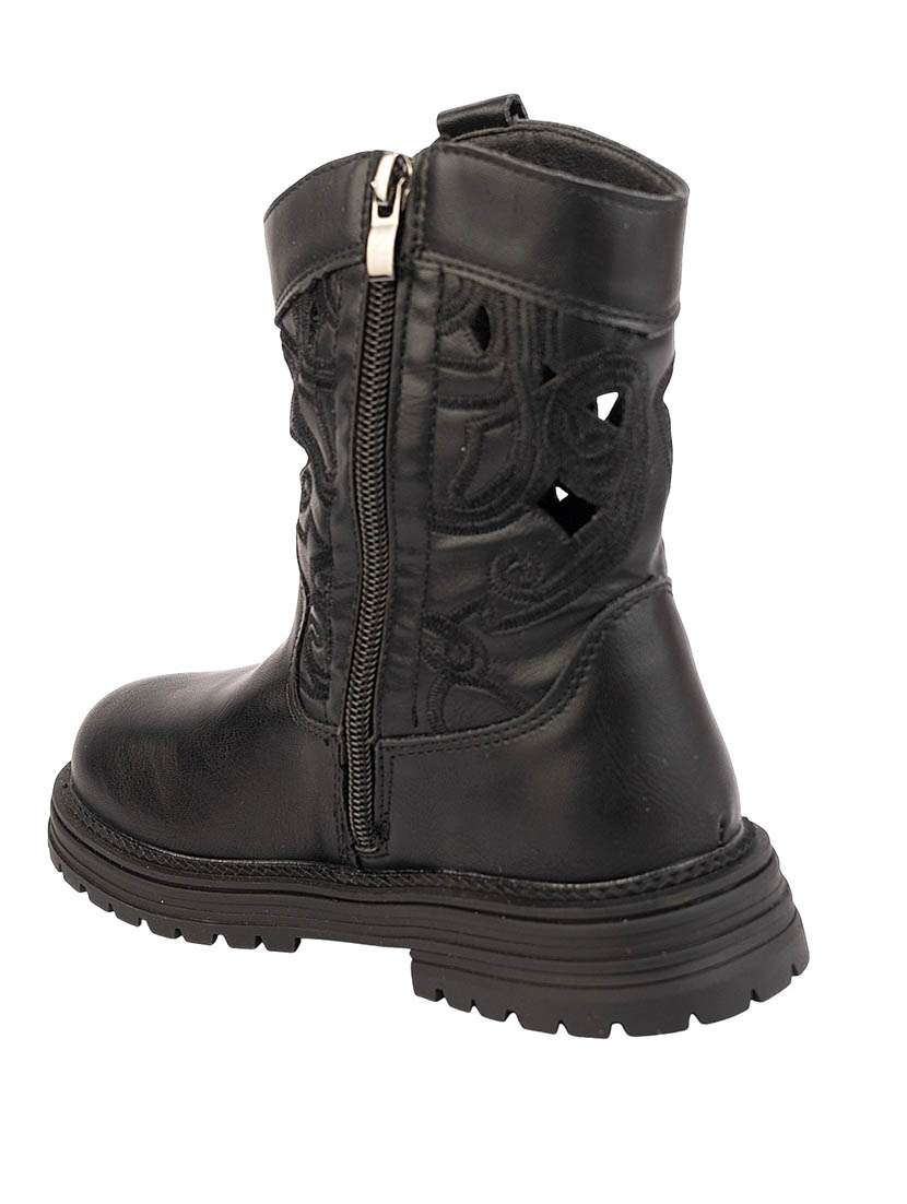 kids solid snkle length boots - 22255190 -  Standard Image - 3