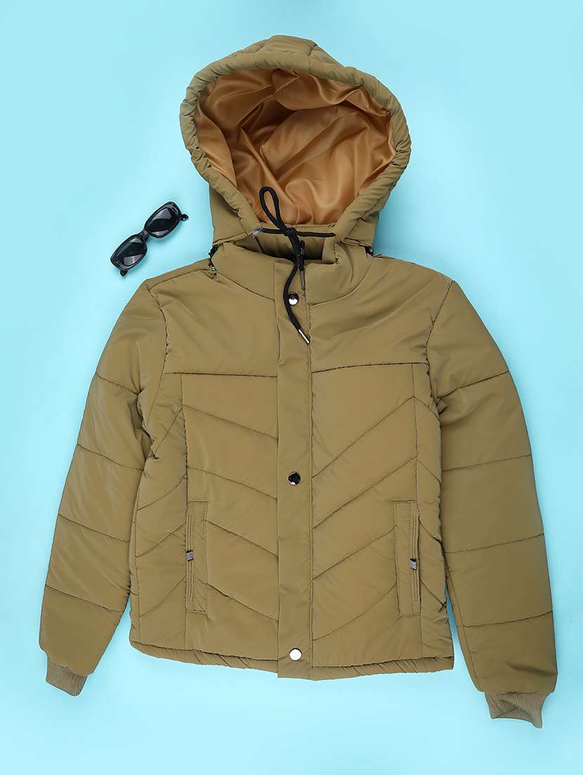 boys solid long sleeve jacket