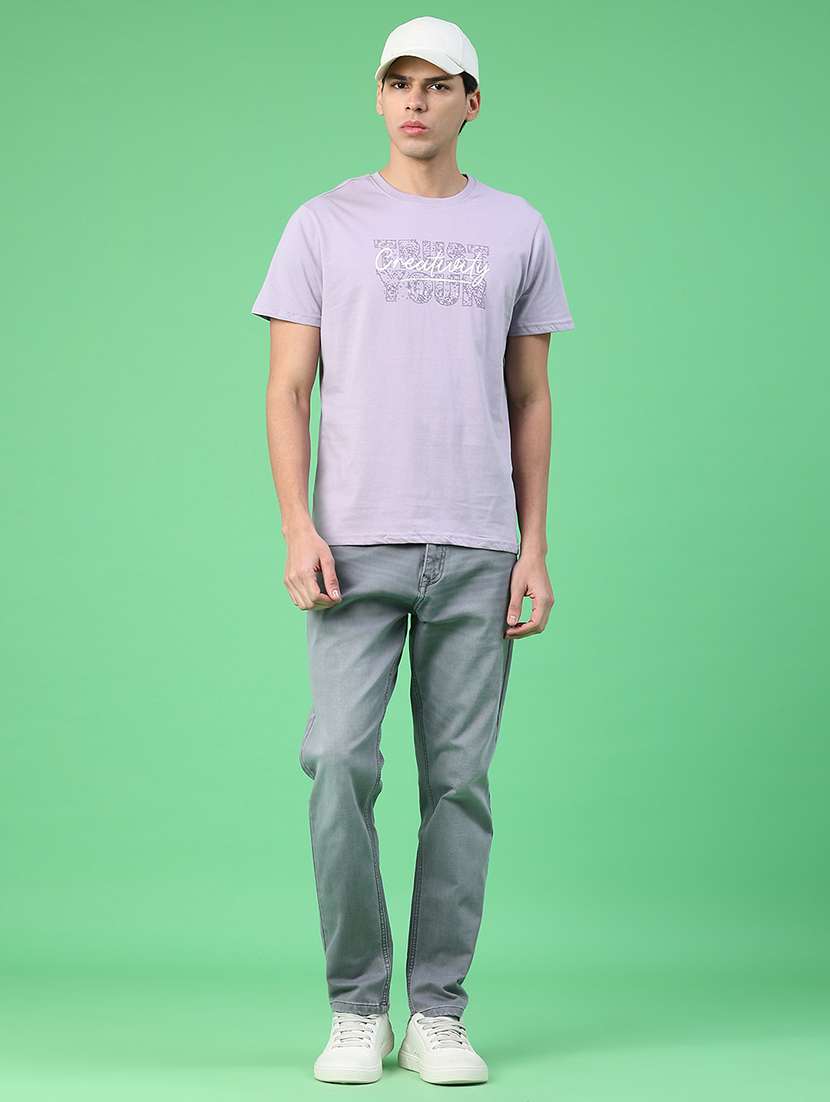 men washed mid rise full length relaxed fit jeans - 22257752 -  Standard Image - 5