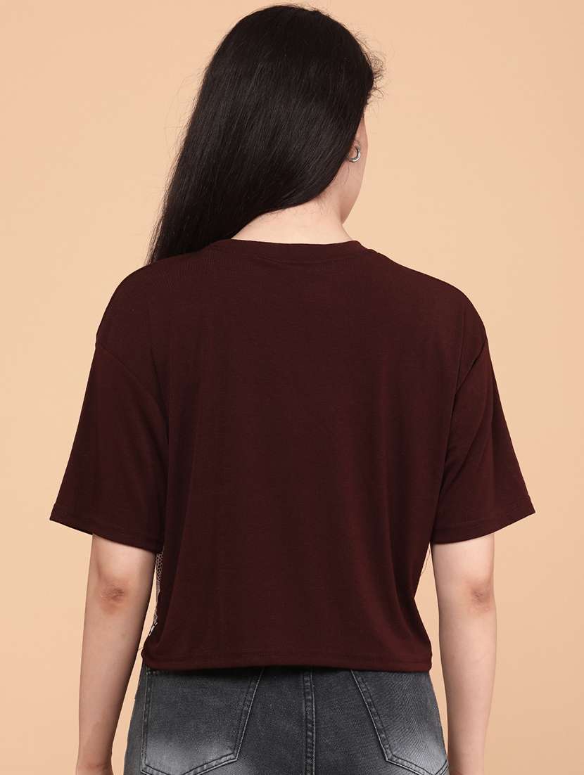 women printed short sleeve top - 22257791 -  Standard Image - 3