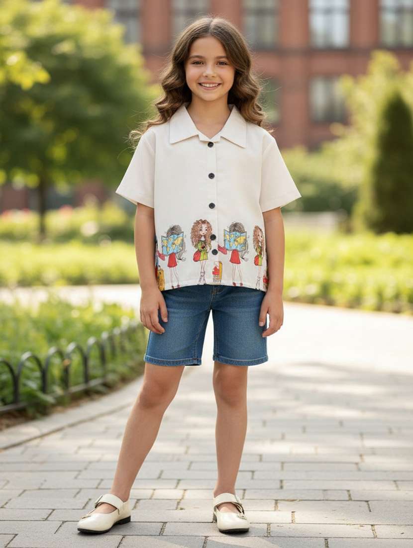 off white cotton shirts top