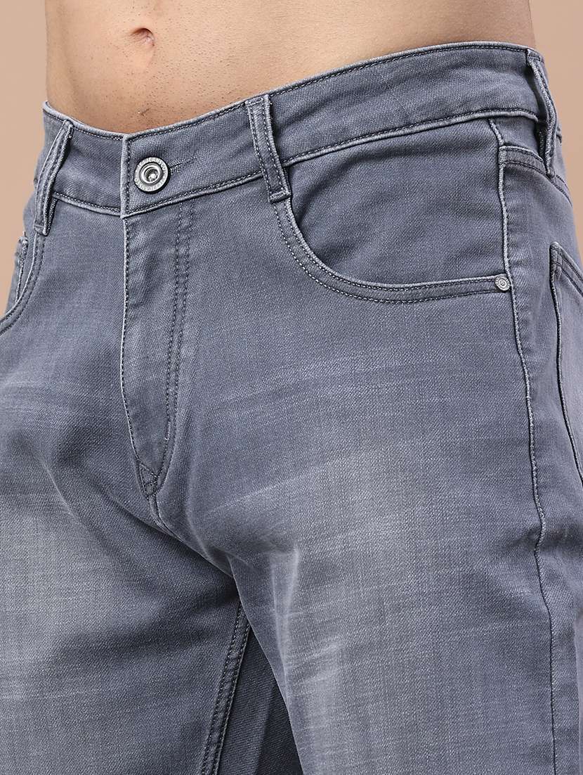 men washed mid rise full length jeans - 22258498 -  Standard Image - 5