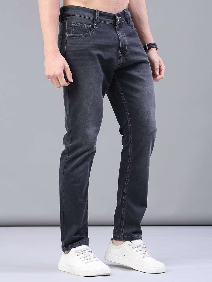 men washed mid rise full length jeans - 22258503 -  Standard Image - 3