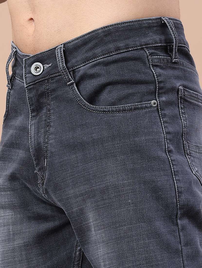 men washed mid rise full length jeans - 22258509 -  Standard Image - 5