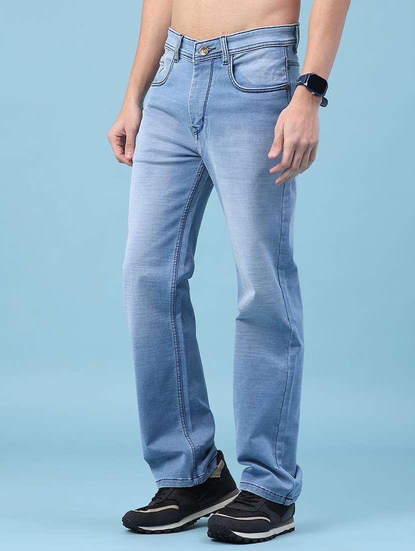 men washed mid rise full length jeans - 22258517 -  Standard Image - 3