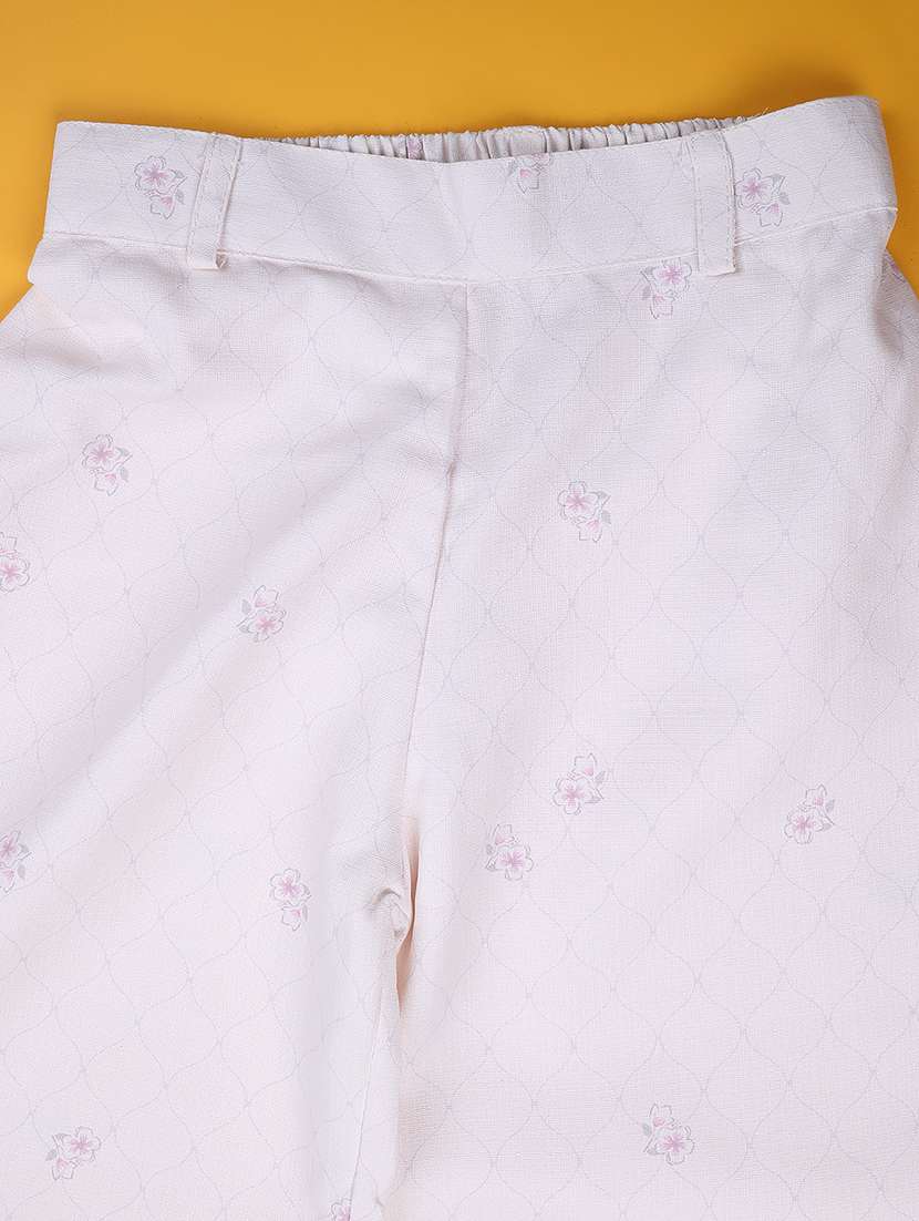 Girls Floral Print Three Quarter Sleeve Co-ord Set - 22258609 -  Standard Image - 5