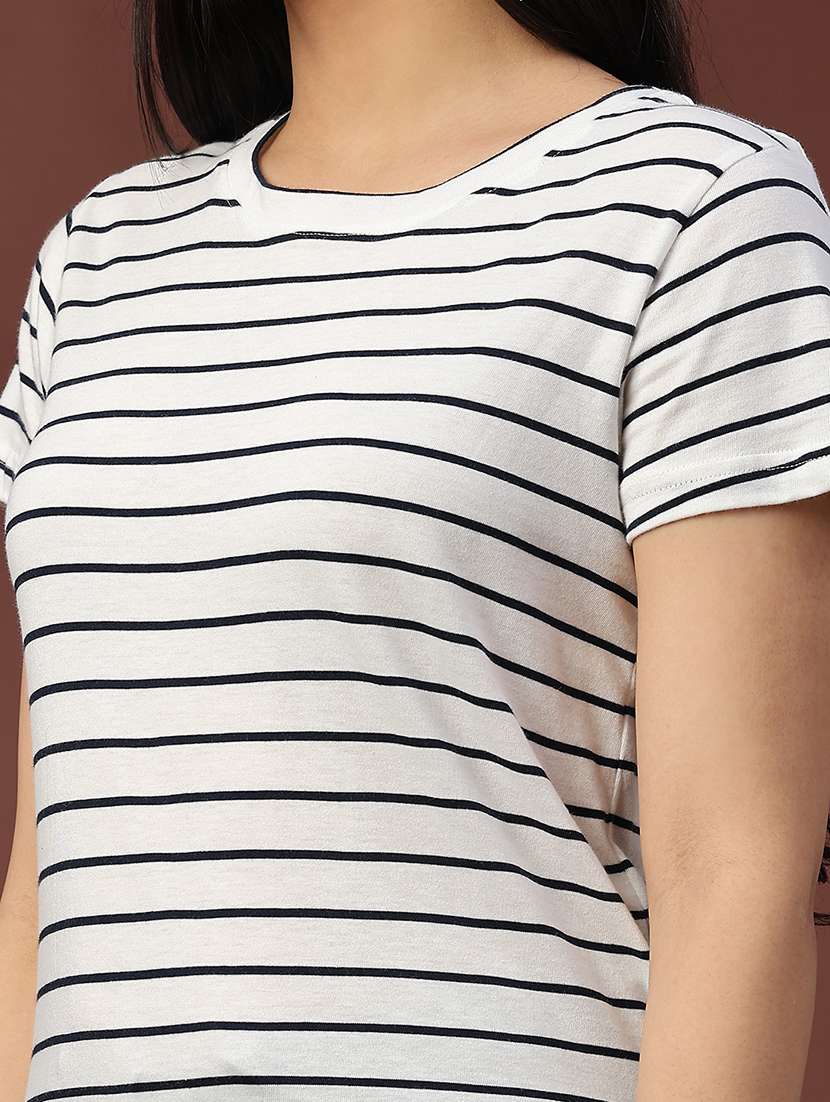 women striped short sleeve t-shirt - 22258788 -  Standard Image - 5