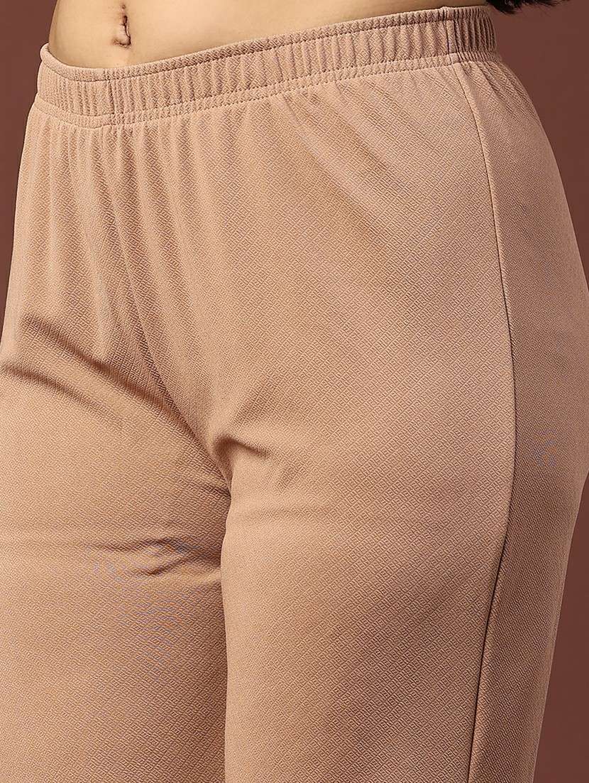 women self design short sleeve t-shirt & trouser co-ords set - 22259184 -  Standard Image - 5