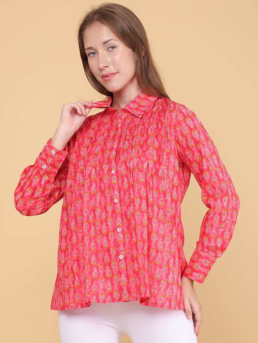 Women Printed Long Sleeves Regular Shirt - 22259294 -  Standard Image - 3