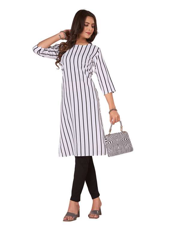 women pack of 2 printed straight kurta - 22259536 -  Standard Image - 3