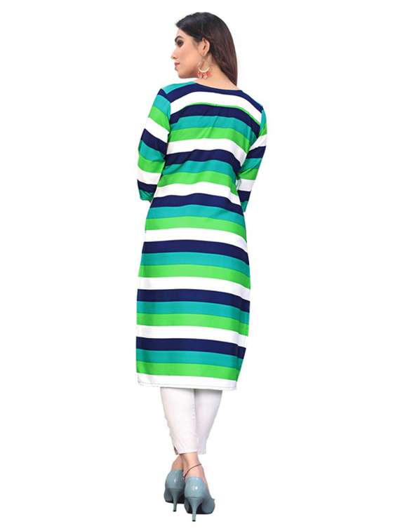 women pack of 4 printed straight kurta - 22259867 -  Standard Image - 5