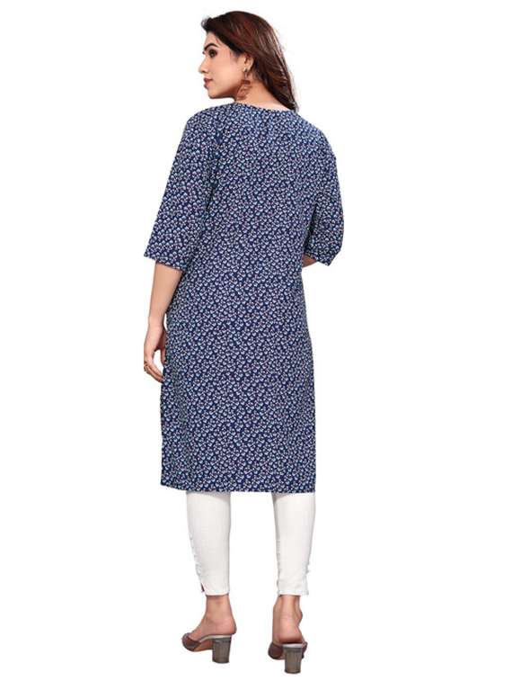 women pack of 4 printed straight kurta - 22259926 -  Standard Image - 5
