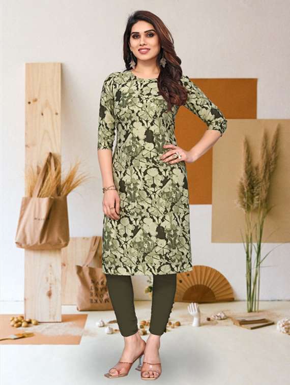 women pack of 4 printed straight kurta - 22260060 -  Standard Image - 3