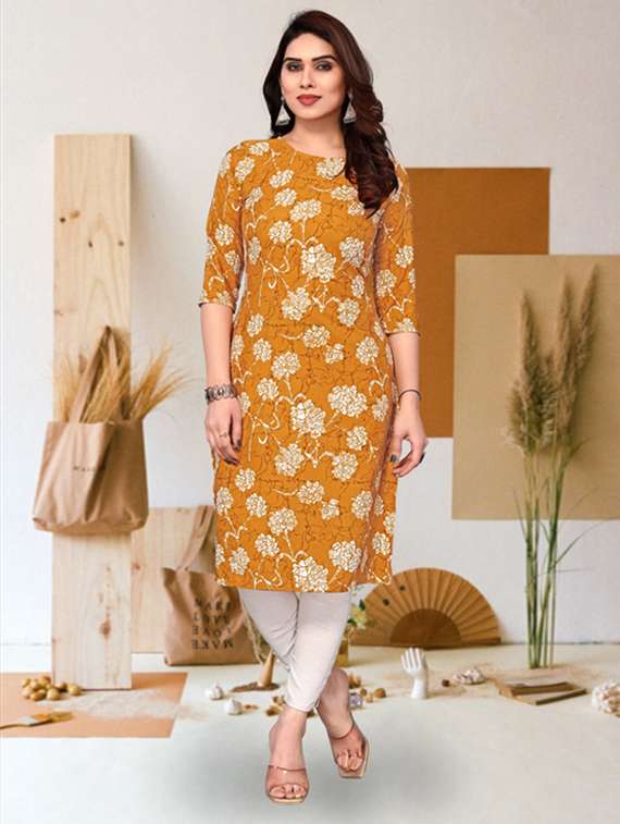 women pack of 4 printed straight kurta - 22260302 -  Standard Image - 3
