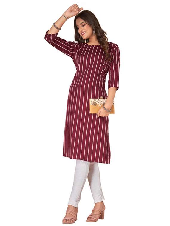 women pack of 2 printed straight kurta - 22260682 -  Standard Image - 3