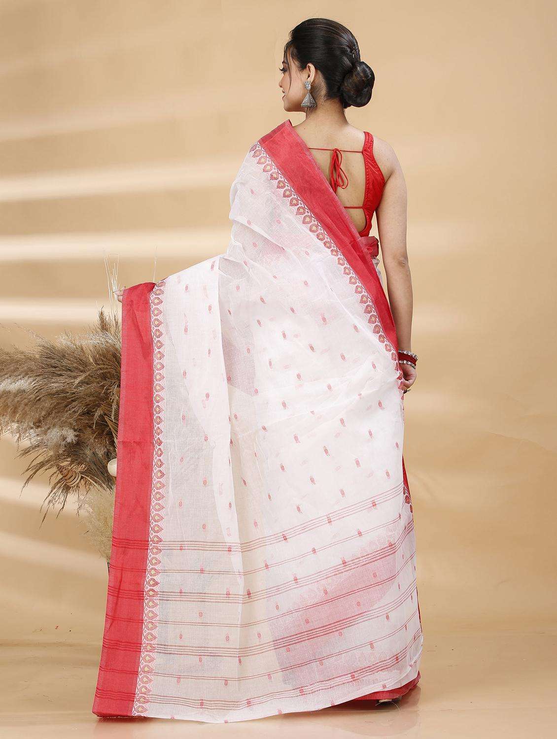 women self design handloom saree - 22260917 -  Standard Image - 3