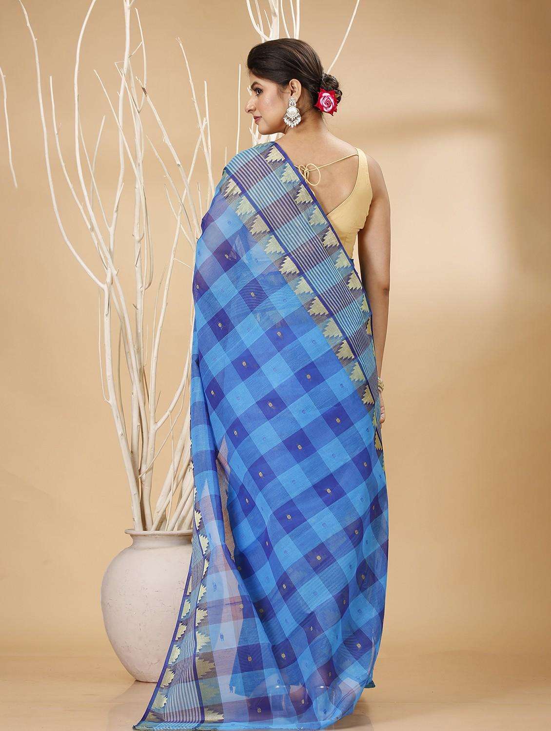 women self design handloom saree - 22261331 -  Standard Image - 3