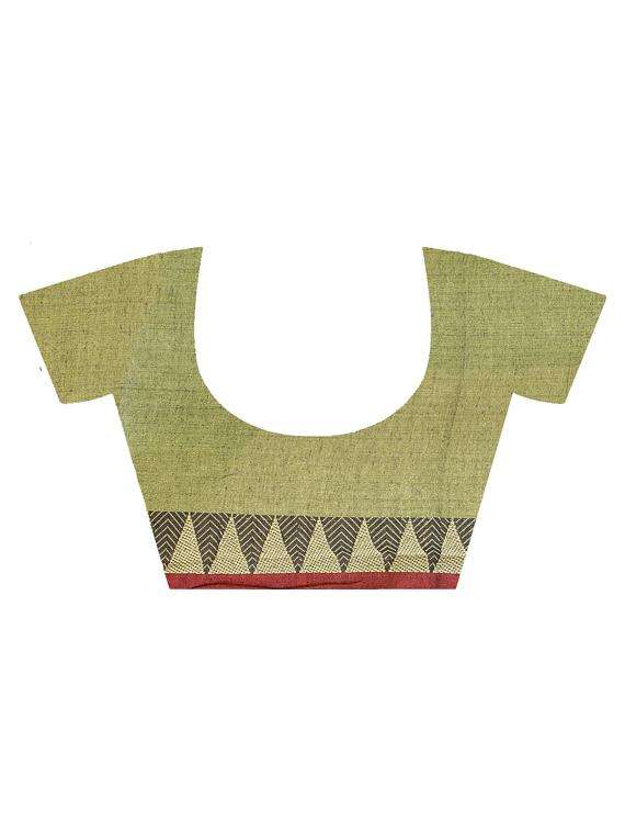 women self design handloom saree - 22261363 -  Standard Image - 3