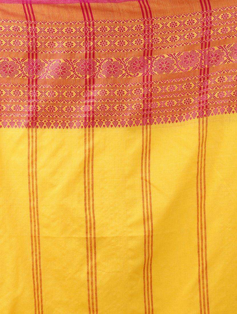 women self design handloom saree - 22261441 -  Standard Image - 3