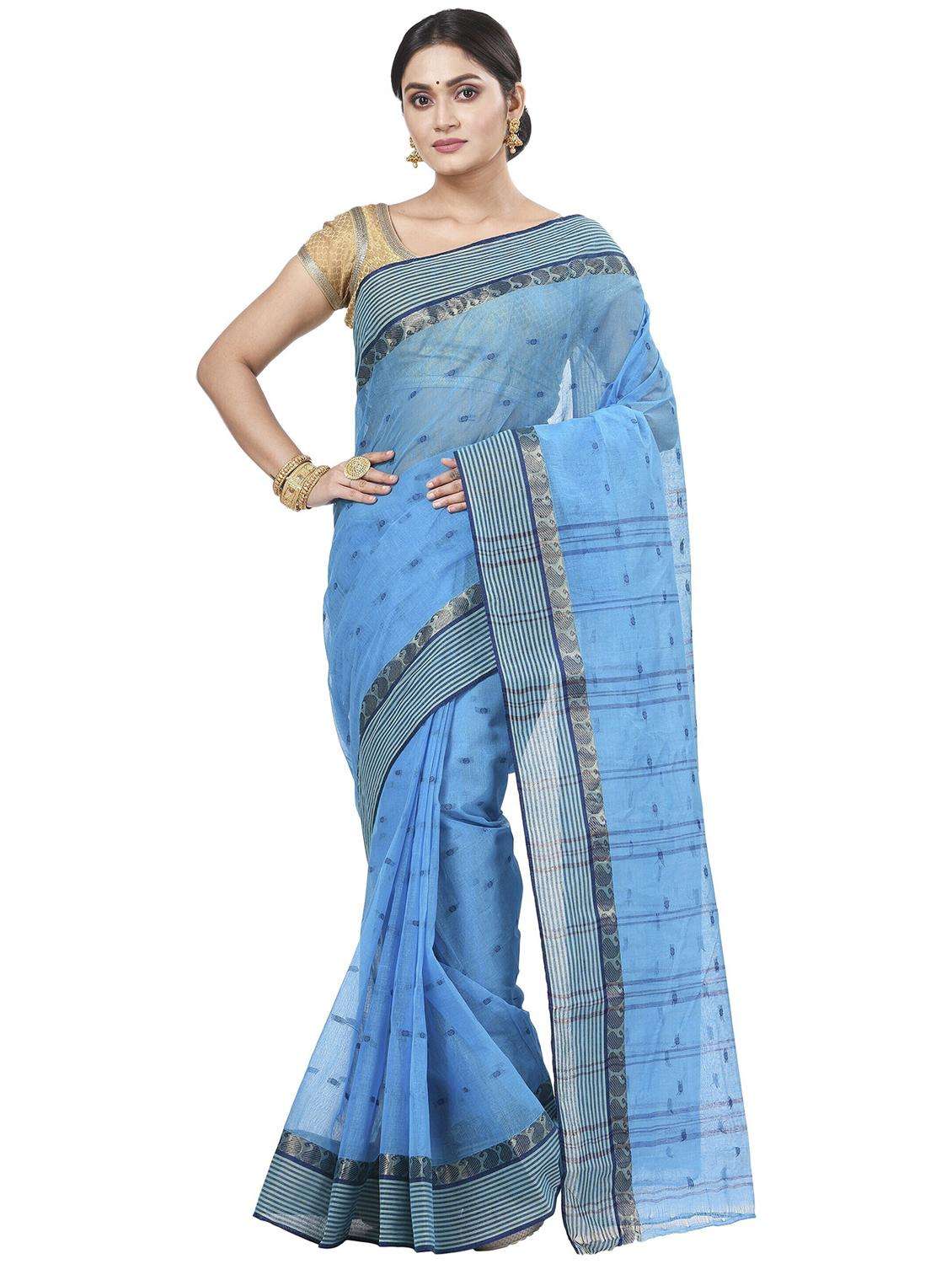 women self design handloom saree