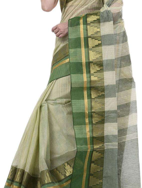 women self design handloom saree - 22261581 -  Standard Image - 3