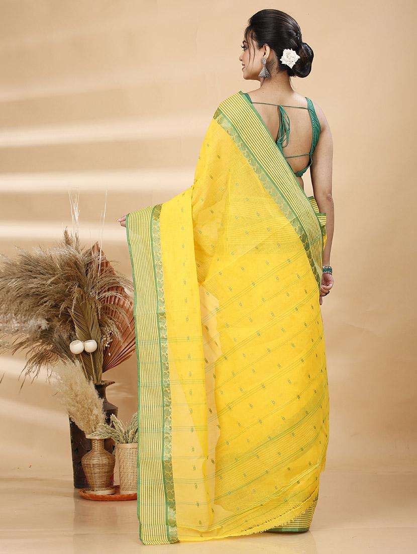 women self design handloom saree - 22261633 -  Standard Image - 3