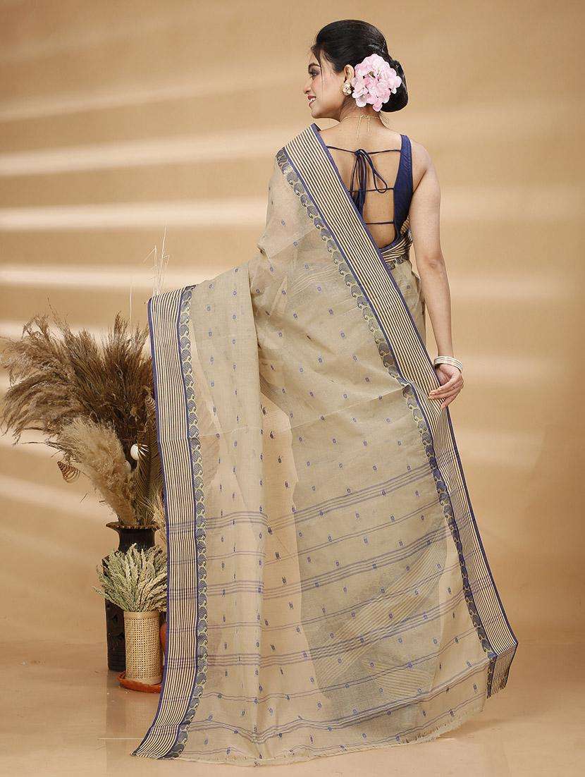 women self design handloom saree - 22261638 -  Standard Image - 3