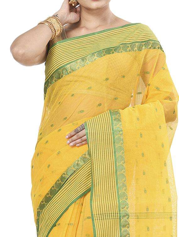 women self design handloom saree - 22261934 -  Standard Image - 3