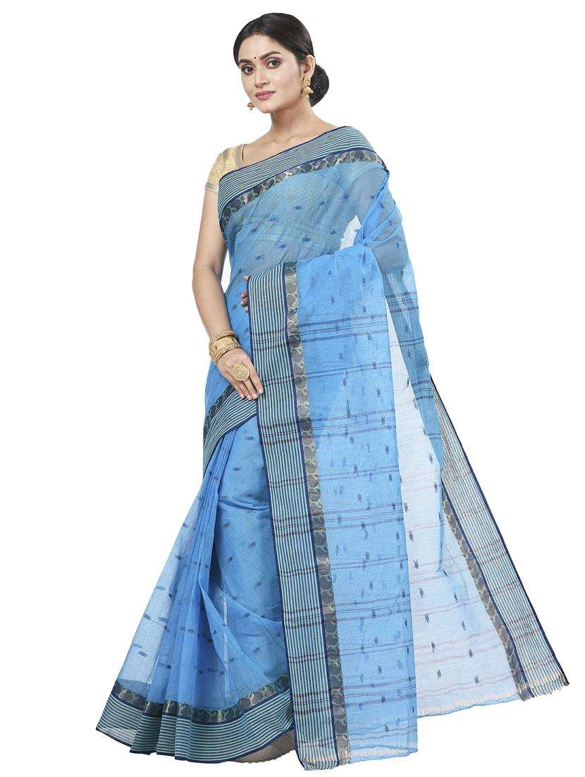 women self design handloom saree
