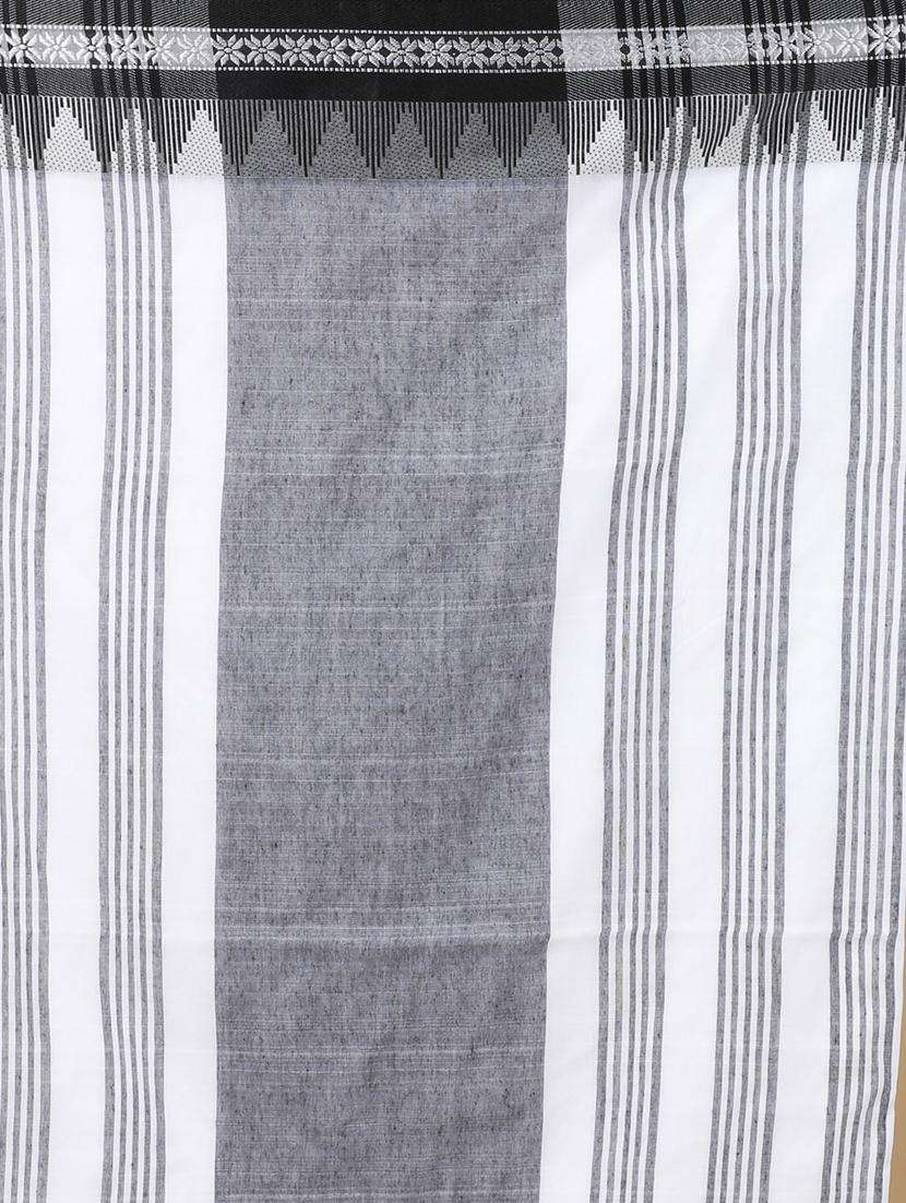 women self design handloom saree with blouse - 22262103 -  Standard Image - 3