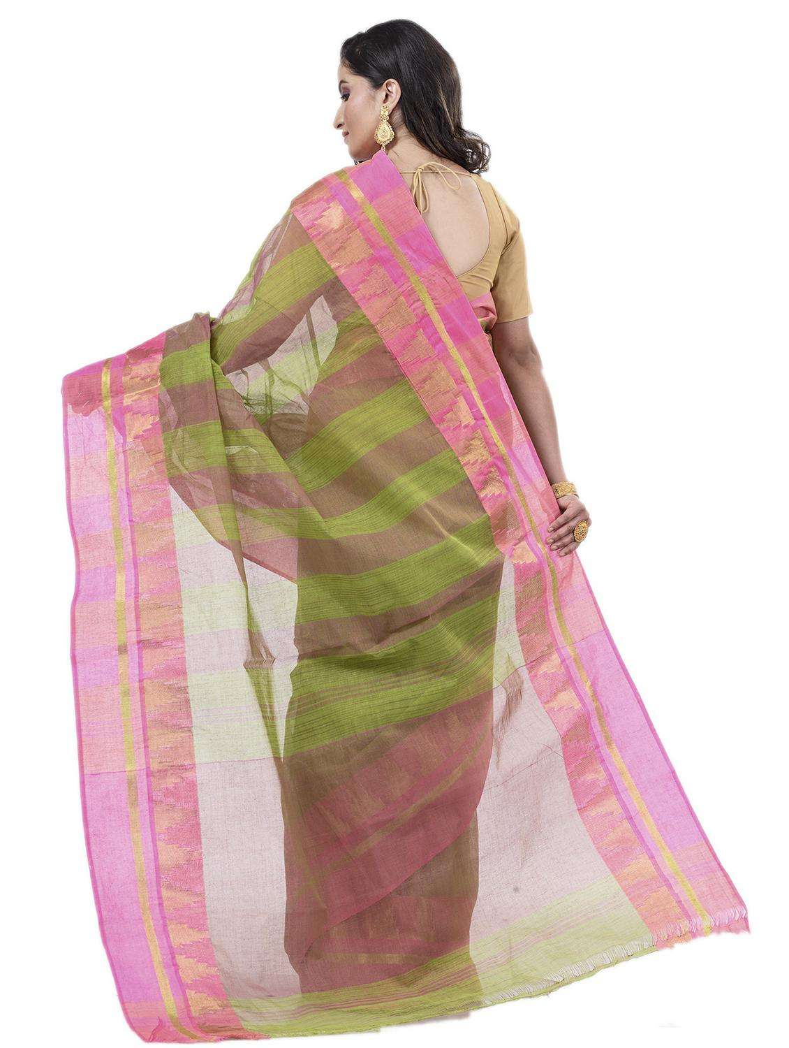 women pack of 2 self design combo saree - 22262192 -  Standard Image - 3