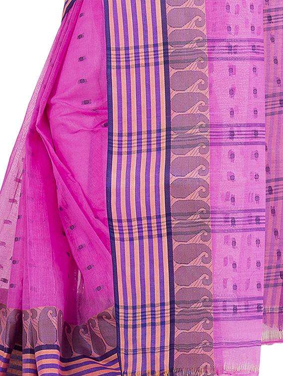 women self design handloom saree - 22262387 -  Standard Image - 3