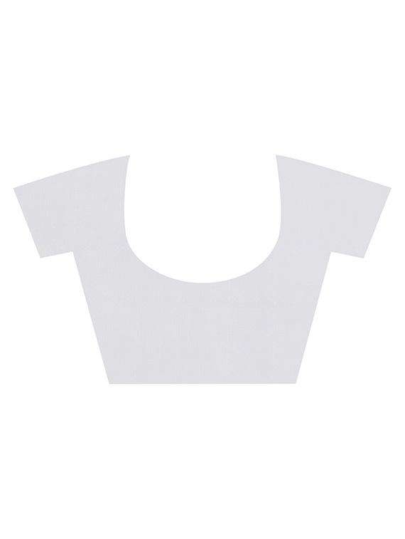 women foil printed saree with blouse - 22262396 -  Standard Image - 3