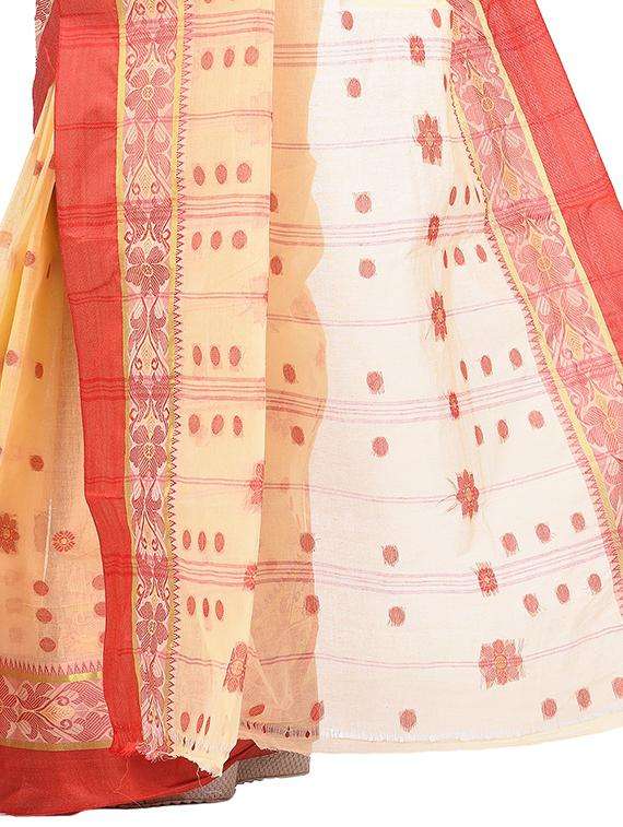 women self design handloom saree - 22262487 -  Standard Image - 3