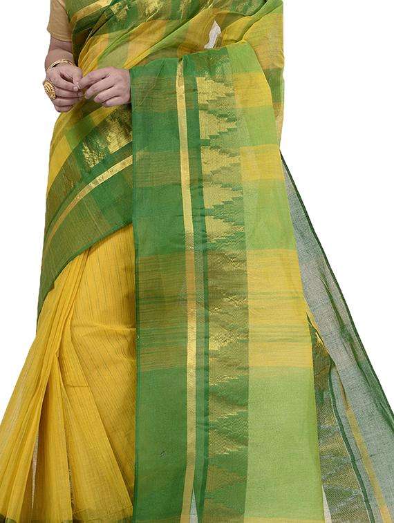 women self design handloom saree - 22262497 -  Standard Image - 3