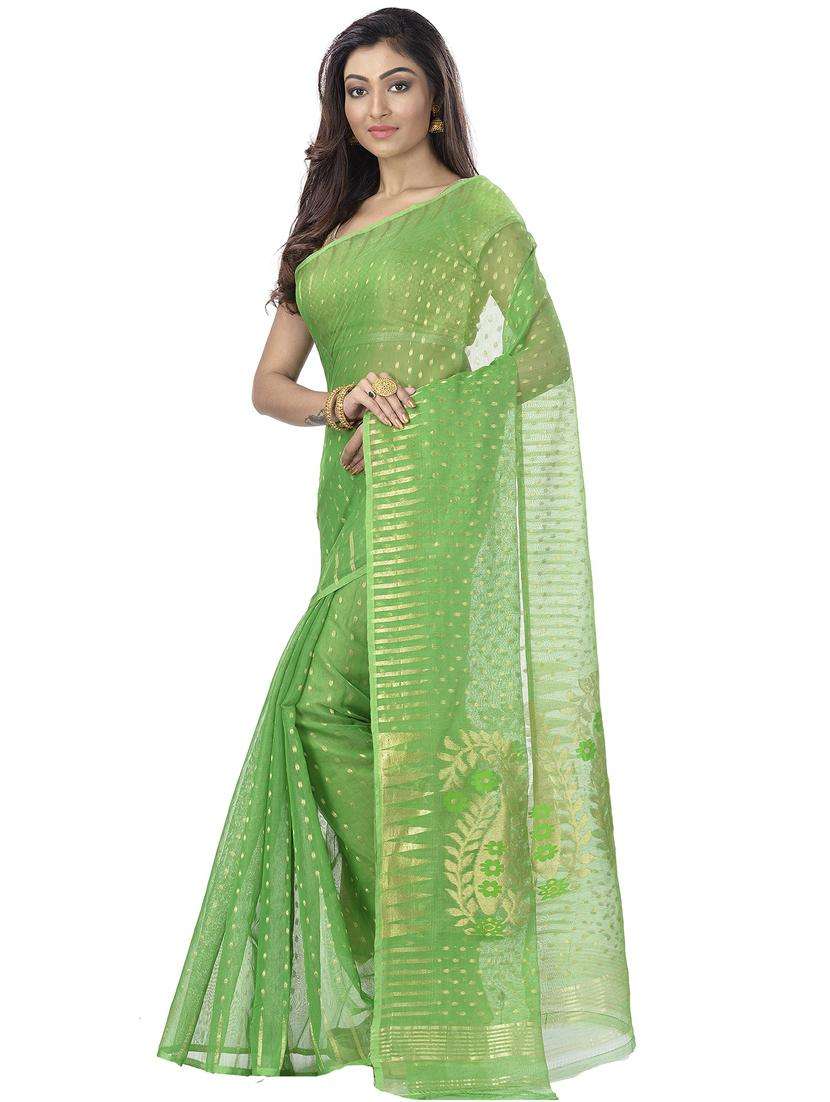 women self design jamdani saree