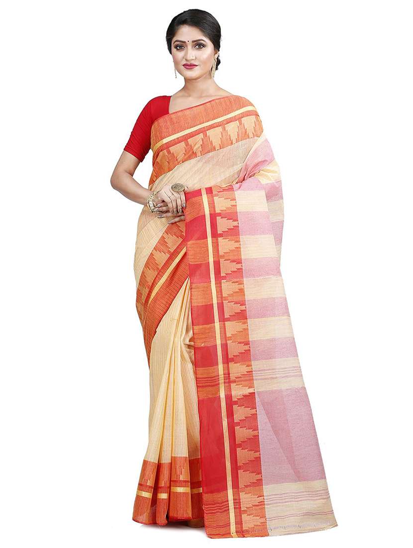women self design handloom saree