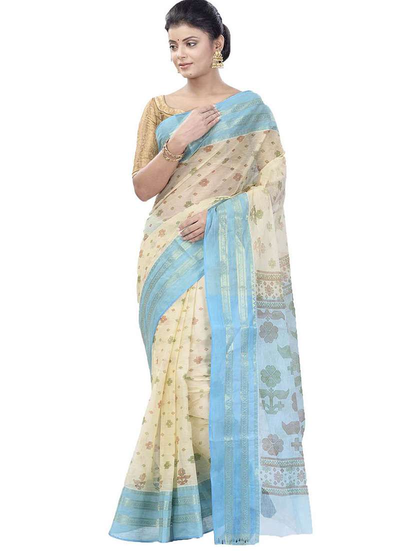 women self design handloom saree